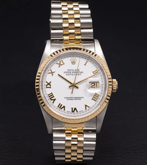 rolex datejust acero y oro|rolex oyster and gold.